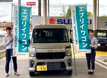 エブリイワゴンのご試乗出来ます！！